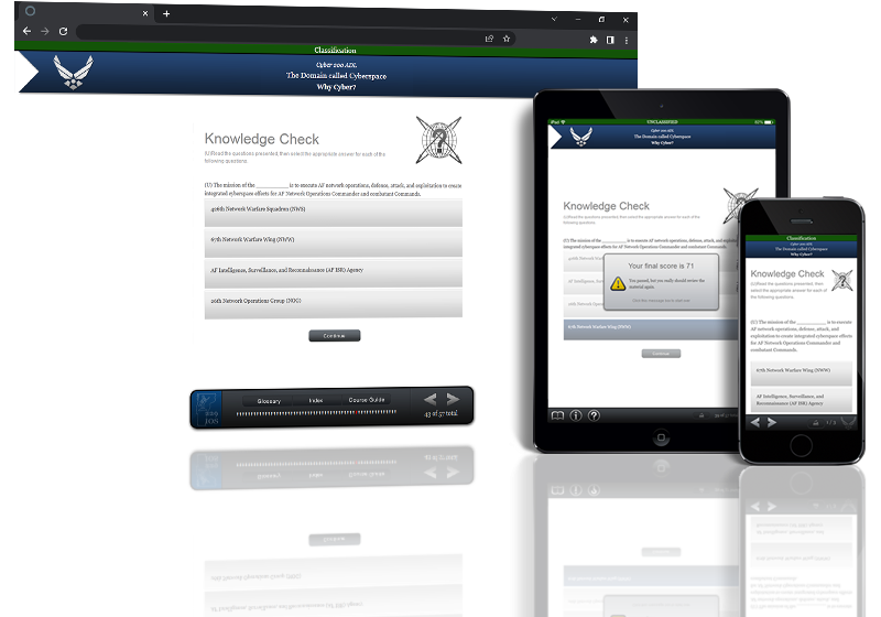 courseware GUI thumbnail